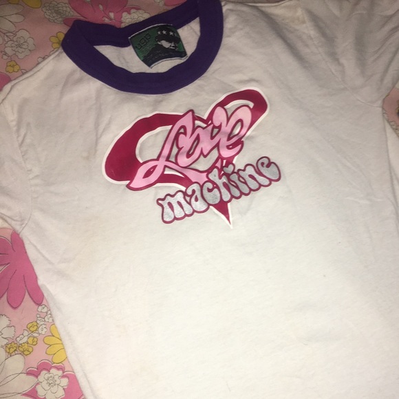 Size Youth L Rare 90s tshirt EUC Love Machine Y2K - Picture 5 of 10